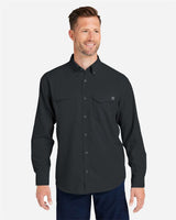 HUK® Men’s Performance Fishing Shirt with Pockets Breathable Sun Protective and Moisture Wicking