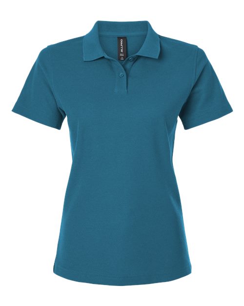 AllPro® Women’s Essential Pique Polo Shirt Poly-Cotton Comfort