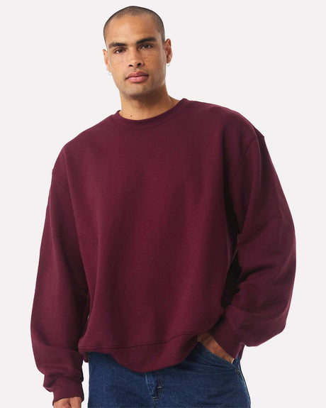 Image 1: Bella Canvas 4711 Unisex 10 oz Heavyweight Crewneck SweatshirtImage 2: Thick heavyweight fleece crewneck pulloverImage 3: Durable Bella Canvas sweatshirt designImage 4: Blank heavyweight sweatshirt for custom printingImage 5: Warm unisex casual apparelImage 6: Premium 10 oz crewneck sweatshirt