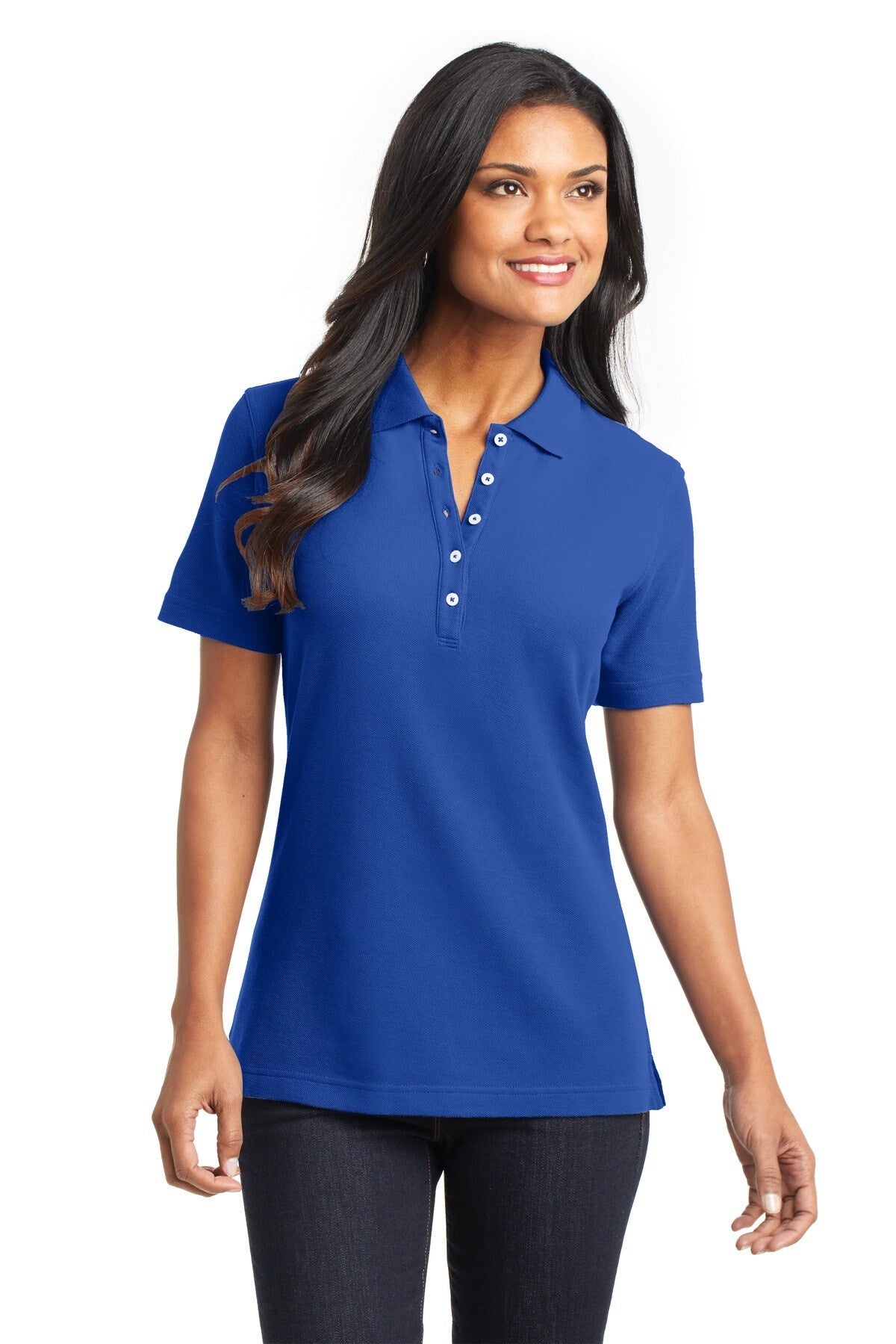 Port Authority® Ladies EZCotton Pique Polo