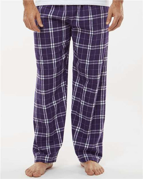 Boxercraft® Men’s Harley Flannel Pants Double-Brushed Cotton, Elastic Waist & Plaid Design