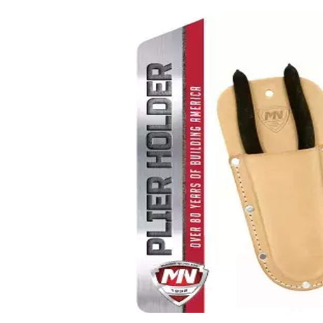 Funda de cuero con extremo cerrado para alicates y herramientas manuales
