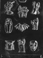 Assorted Halloween With House Chocolate Mold - LPH002