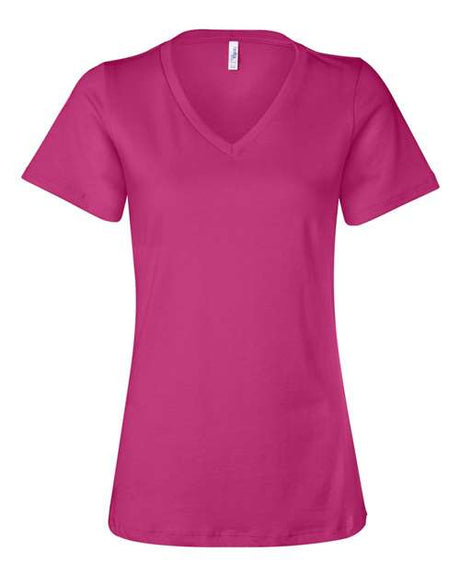 BELLA + CANVAS® Women's Relaxed Jersey V-Neck Tee - 6405