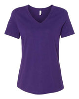 BELLA + CANVAS® Women's Relaxed Jersey V-Neck Tee - 6405