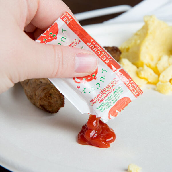 Ketchup 7 Gram Portion Packets - 500/Case