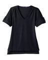 Devon & Jones Women's CrownLux Performance Plaited Rolled Sleeve Shirt