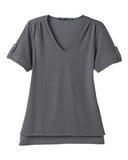 Devon & Jones Women's CrownLux Performance Plaited Rolled Sleeve Shirt