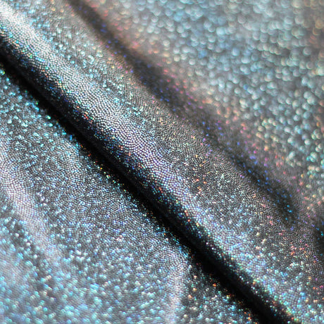 Matrix Twinkle Nylon Spandex Hologram Fabric - Assorted Colors, Solid, 57/58" Width (1 Yard)