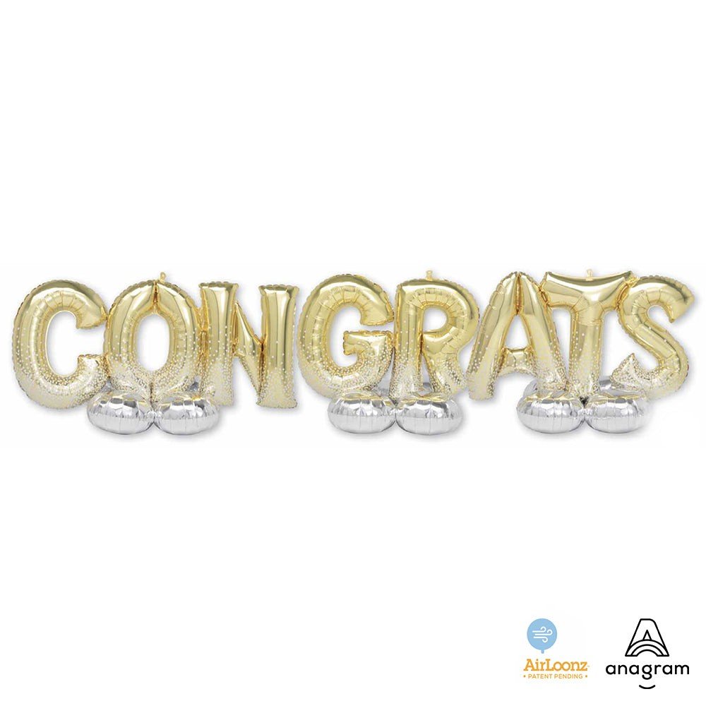 Foil Balloon Congrats Deluxe AirLoonz