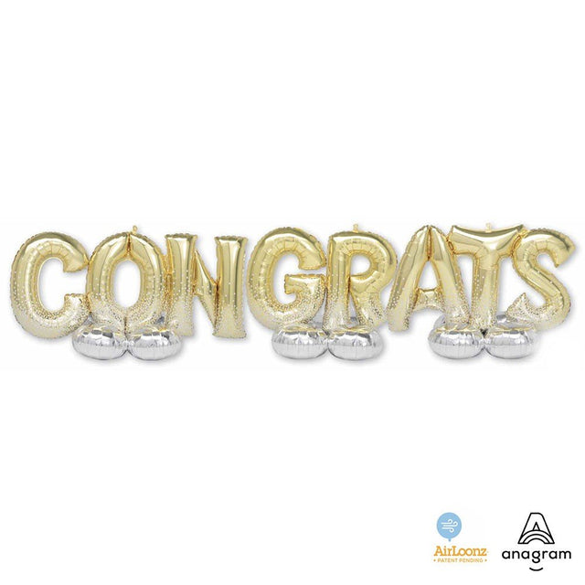 Foil Balloon Congrats Deluxe AirLoonz