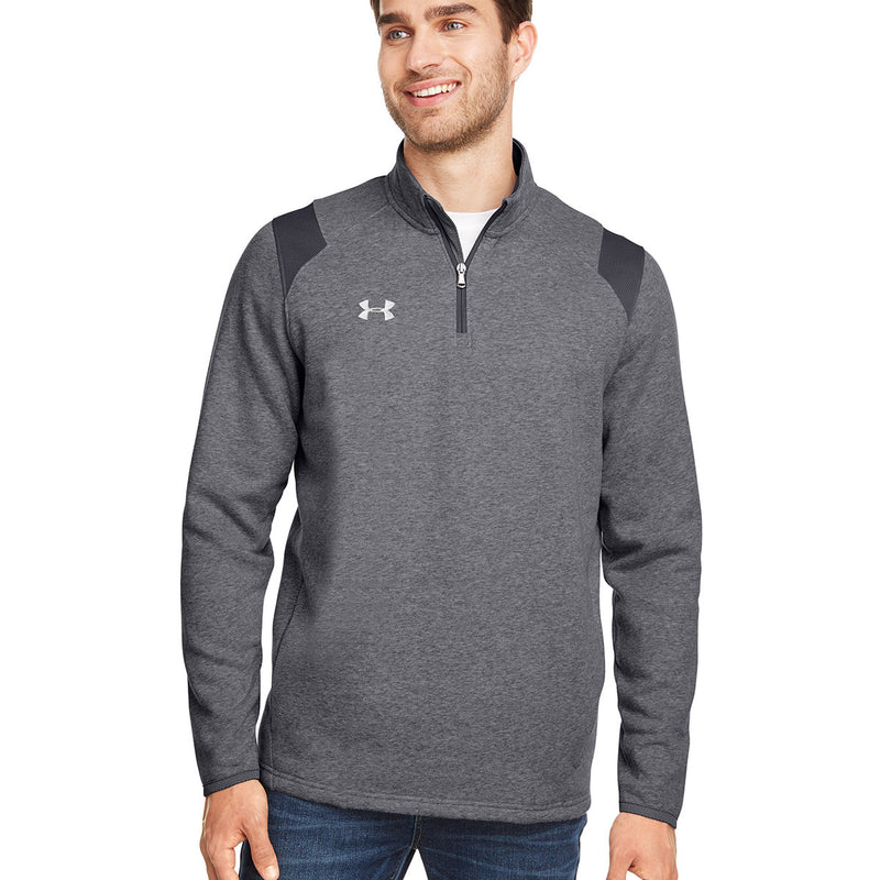 Men's Hustle Quarter-Zip Pullover Sweatshirt