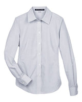 Devon & Jones Women's Crown Collection Micro Tattersall Woven Dress Shirt