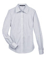 Devon & Jones Women's Crown Collection Micro Tattersall Woven Dress Shirt