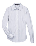 Devon & Jones Women's Crown Collection Micro Tattersall Woven Dress Shirt