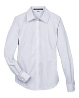 Devon & Jones Women's Crown Collection Micro Tattersall Woven Dress Shirt