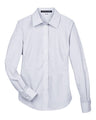 Devon & Jones Women's Crown Collection Micro Tattersall Woven Dress Shirt