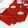 Chenille Shimmer Metallic Jacquard Velvet Table Runner