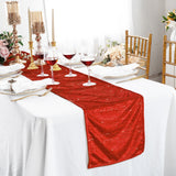 Velvet Table Runner 13x108 Red
