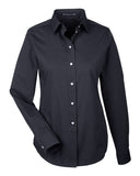 Devon & Jones Women's Crown Collection Striped Woven Dress Shirt