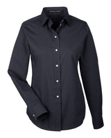 Devon & Jones Women's Crown Collection Striped Woven Dress Shirt
