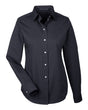 Devon & Jones Women's Crown Collection Striped Woven Dress Shirt