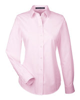 Devon & Jones Women's Crown Collection Striped Woven Dress Shirt