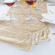 Velvet Table Runner 13x108 Champagne