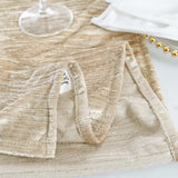 Velvet Table Runner 13x108 Champagne