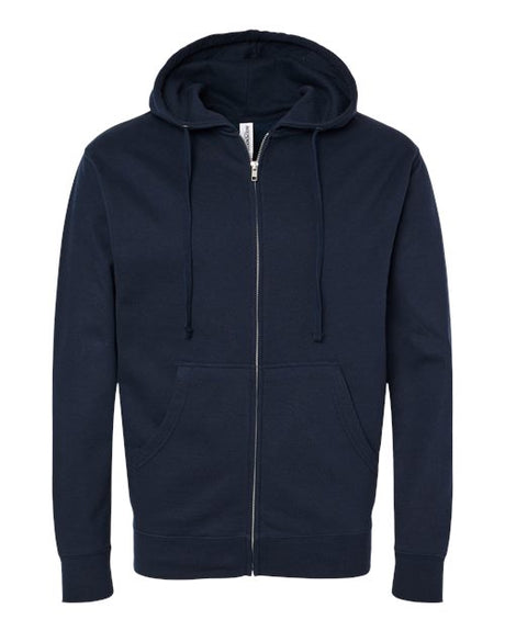 Independent Trading Co. Unisex Midweight Full-Zip Hooded Sweatshirt