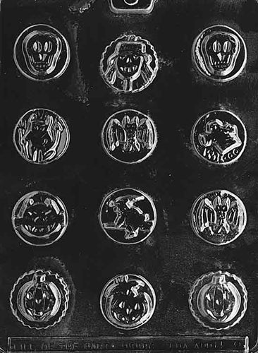 Halloween Mints Chocolate Mold - LPH008