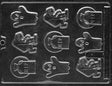 Assorted Halloween With R.I.P. Chocolate Mold - LPH010