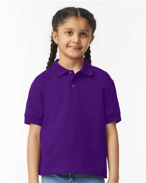 Gildan® DryBlend Youth Short Sleeve Jersey Polo