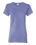 Camiseta con cuello redondo de algodón grueso para mujer Gildan – Camisa suave