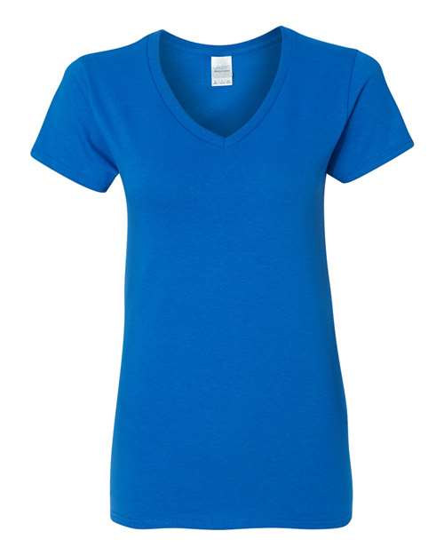 Gildan® Heavy Cotton Women’s V-Neck Short Sleeve T-Shirt