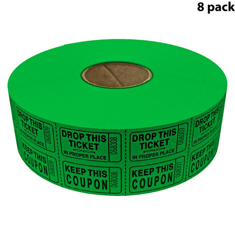 Double Roll Coupon Tickets Multi-colors | Special offers your shopping experience