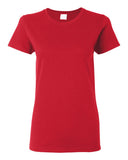 Camiseta con cuello redondo de algodón grueso para mujer Gildan – Camisa suave