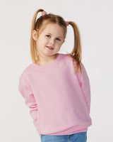 RADYAN® Toddler Fleece Crew Neck Long Sleeve Sweatshirt - 3317