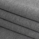 Heathered Dapple Gray and White Cotton Blend French Terry