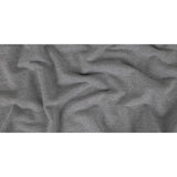 Heathered Dapple Gray and White Cotton Blend French Terry