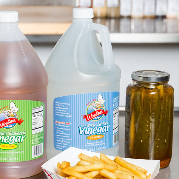1 Gallon Distilled White Vinegar - 4/Case