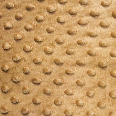 1 Yard Minky Dimple Dot Faux Fur Fabric, 60″ Wide 100% Polyester