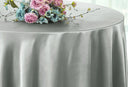 Premium Satin?Like Round Tablecloth – Durable & Elegant