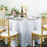 Striped Jacquard Rectangular Tablecloth