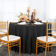 Round Crinkle Scuba Tablecloth