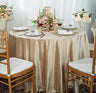 Premium Round Italian Velvet Tablecloth