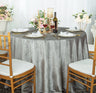 Premium Round Italian Velvet Tablecloth