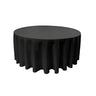 Round Poly Poplin Polyester Fabric - Seamless Round Tablecloth, 132" Diameter (1 Piece)