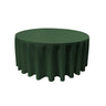 Round Poly Poplin Polyester Fabric - Seamless Round Tablecloth, 132" Diameter (1 Piece)