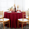 Premium Seamless Round Polyester Tablecloth